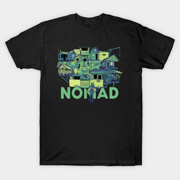 Nomad T-Shirt by Brainfrz